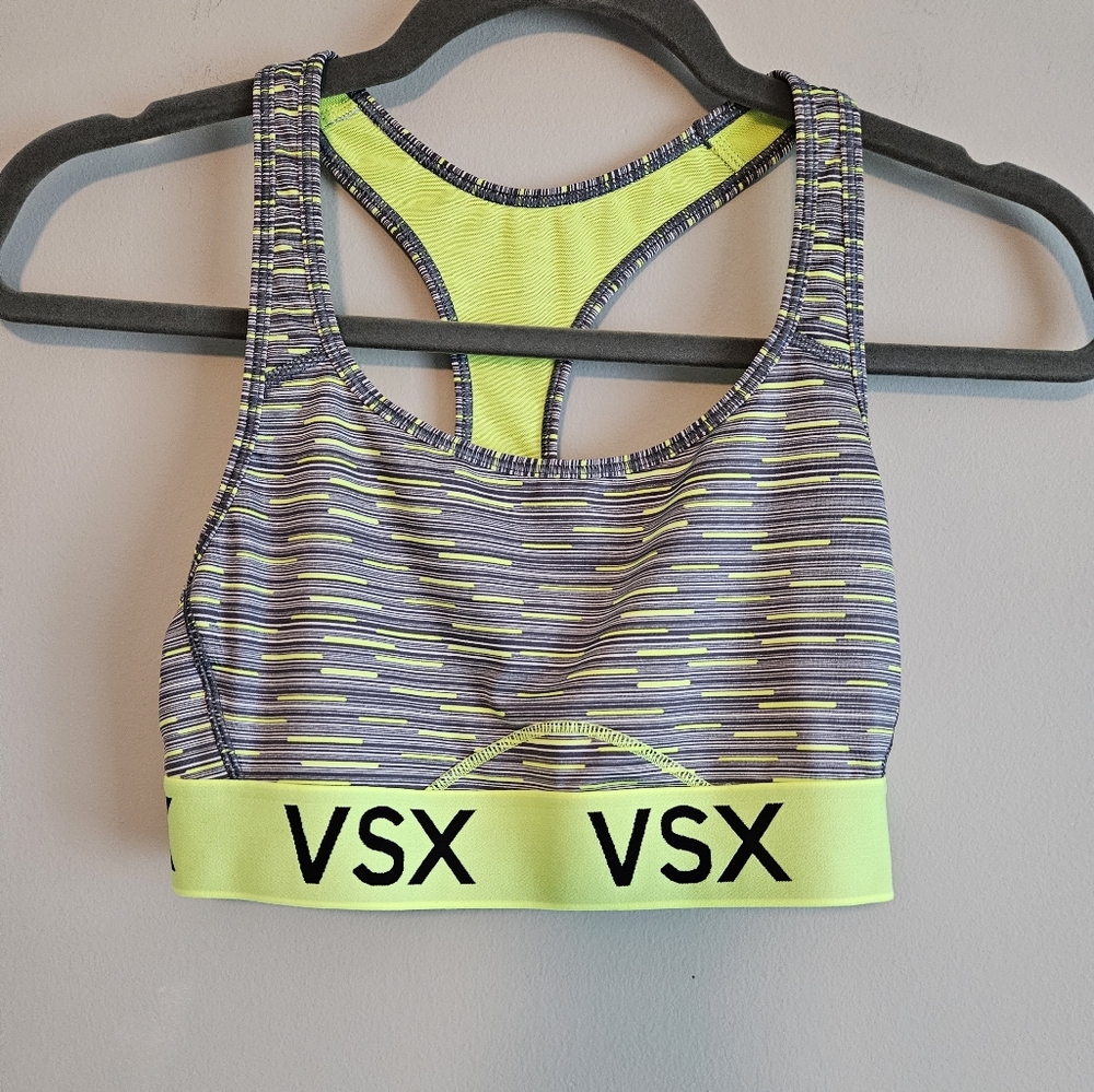 VSX Striped Sports Bra